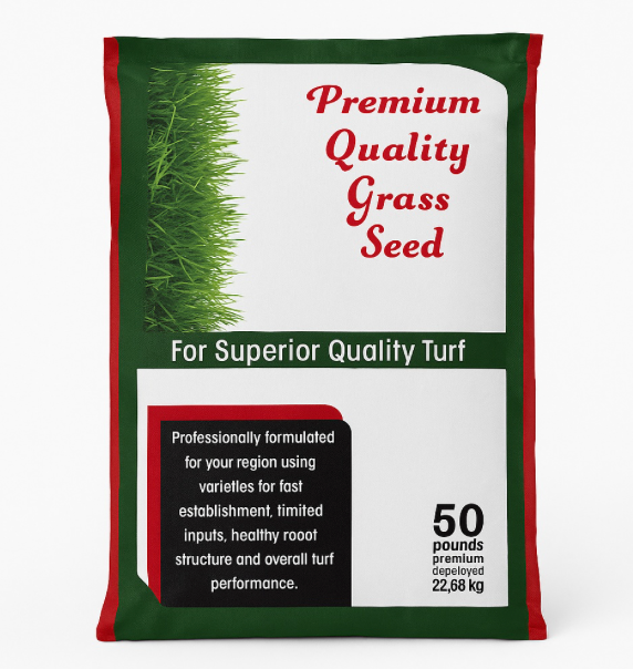 Sun & Shade Mix  , Perennial Ryegrass Blend - Red Bag    50 LB                 ( Free Shipping )